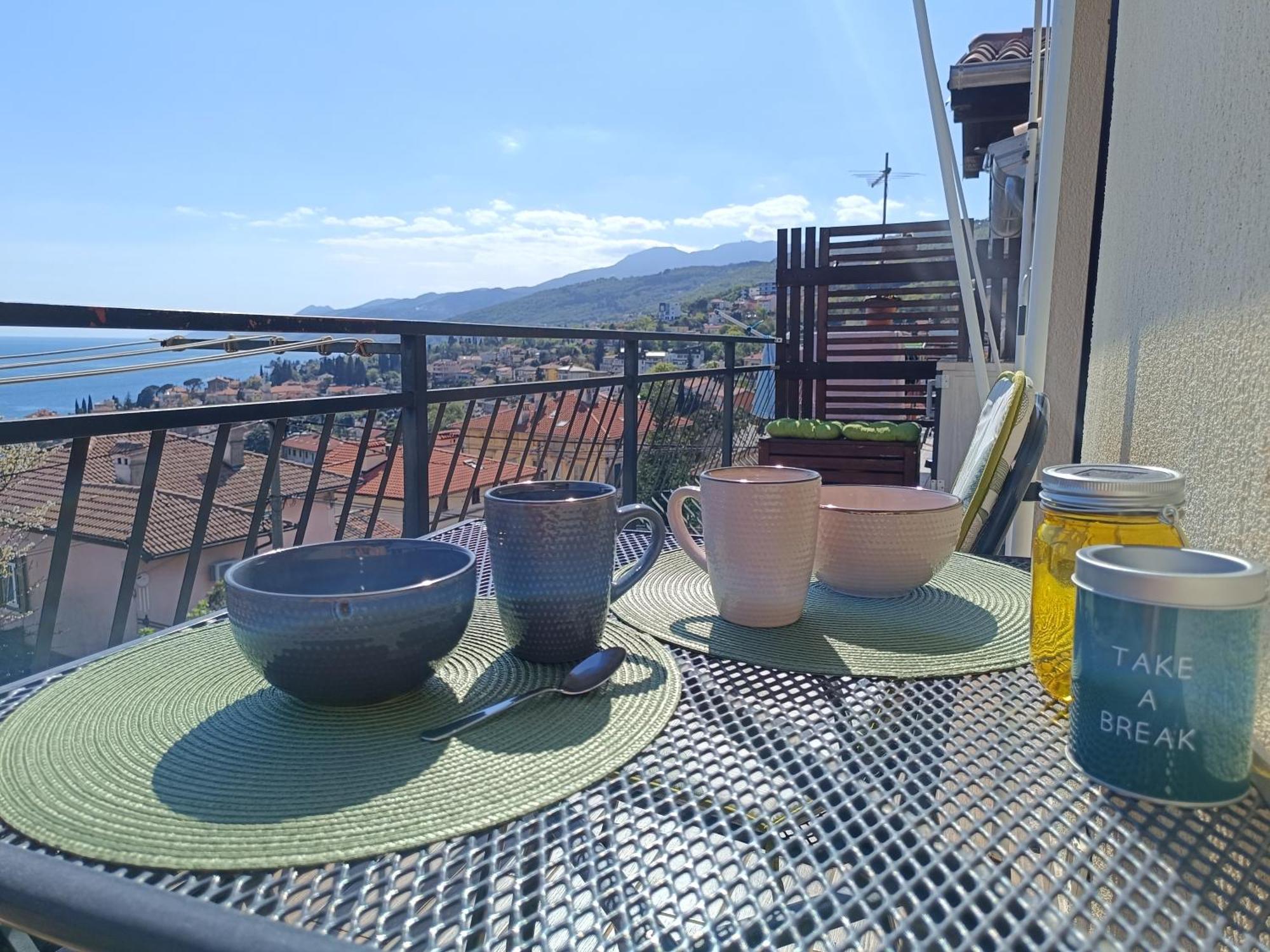 Apartmán Fenix - Stunning View, Great Location & Free Parking Opatija Exteriér fotografie